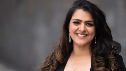 Getty Images Welsh Senedd member Natasha Asghar smiling at the camera