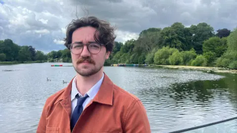 Rob O'Connor, a third year history student at the University of Nottingham