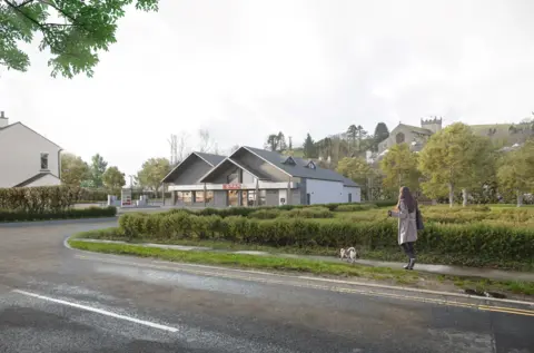 James Hall & Co A CGI image of how the development would look from the street