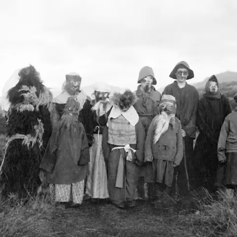 NTS/Canna House Photographic Collection South Uist Halloween
