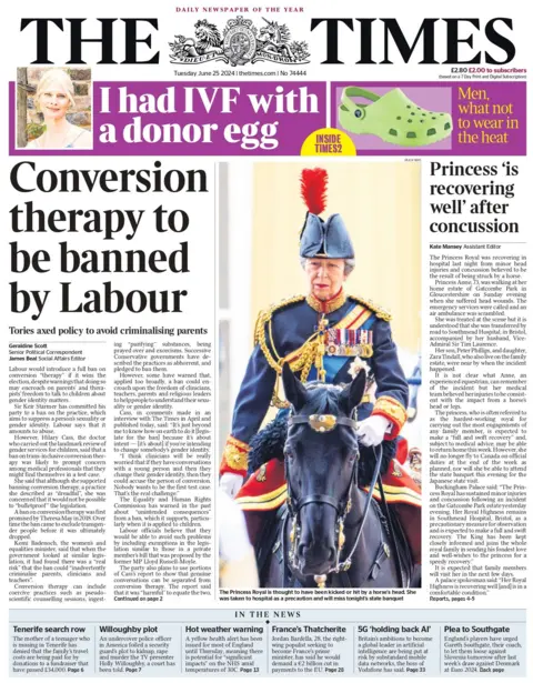 The Times: Labour will ban conversion therapy despite ‘test case’ fears