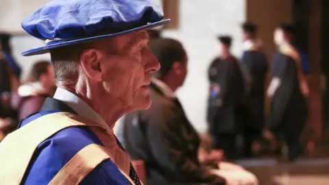 Ede & Ravenscroft Lee Child at the ceremony