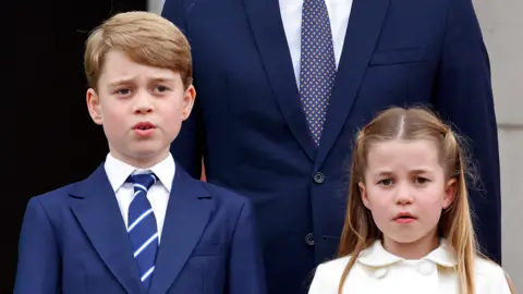 Getty Images George and Charlotte