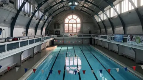 BBC Swindon Health Hydro swimming pool