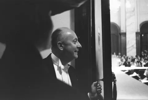 Thurston Hopkins/ Getty Images French couturier Christian Dior (1905-1957) during a visit to Scotland.