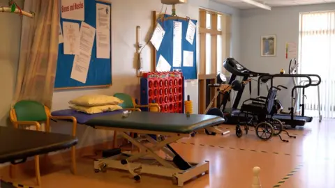 BBC Inside the Samares Ward at Overdale Hospital in Jersey