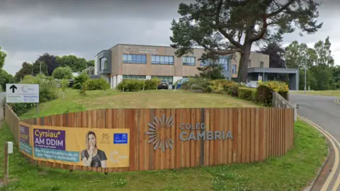 Google Coleg Cambria's Northop campus