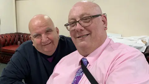 Joe Adams The Reverend Joe Adams with his partner Dave