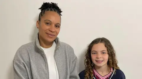 Naomi Church and her daughter Aurelia