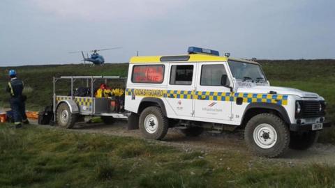 Coastguard search and rescue vehicle