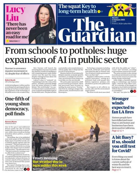 The headline in the Guardian is: From schools to the pits: the huge expansion of AI in the public sector