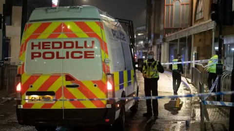 Matthew Horwood Police cordon