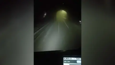 Anonymous Dust in tube tunnel