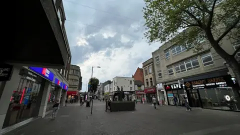 Steve Hubbard/BBC Northampton town centre