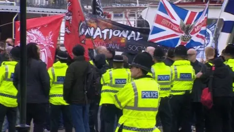 BBC National Action protest