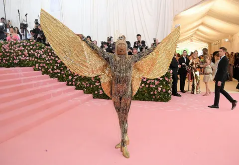 Getty Images Billy Porter at the Met Gala in an Egyptian-inspired outfit