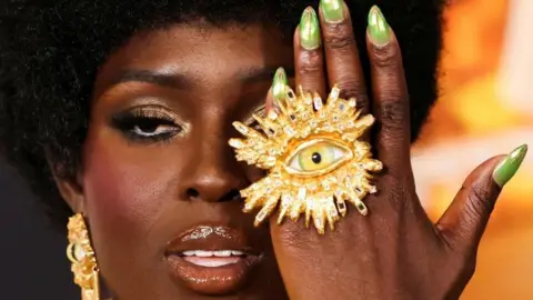 Cast member Jodie Turner-Smith attends the premiere for the film Murder Mystery 2 in Los Angeles, California, USA