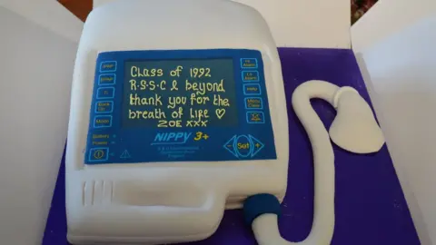 Papworth Hospital ventilator cake