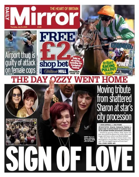  "Sign of love".