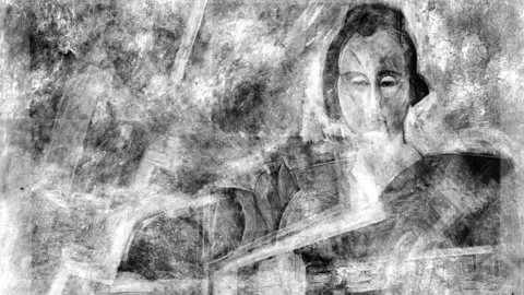 The Courtauld Department of Conservation in London X-ray of Praxitella