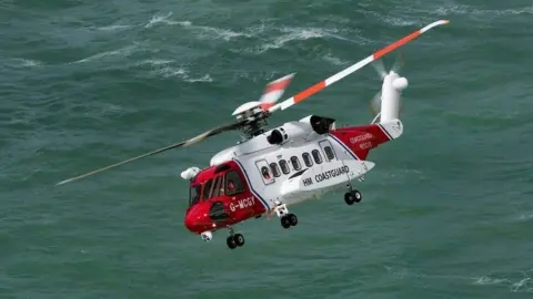 Maritime and Coastguard Agency Coastguard helicopter