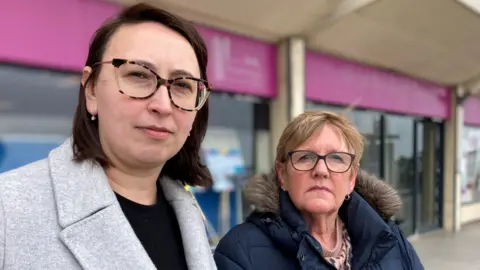 BBC Ralitsa Hiteva and Gill Clusker