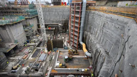 Getty Images Construction at Hinkley Point C