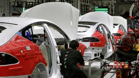 Getty Images Tesla's Fremont factory