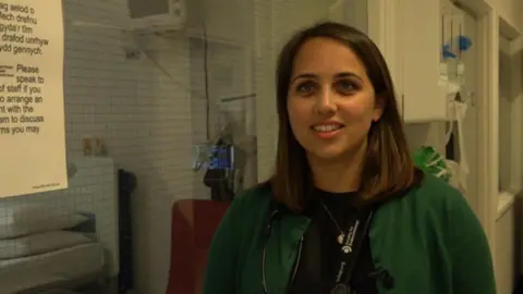 Dr Melanie Nana is a medical registrar - a junior doctor who has finished her post-graduate foundation years