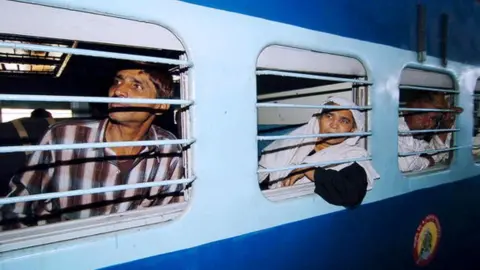 Getty Images Train in Haryana (file picture)