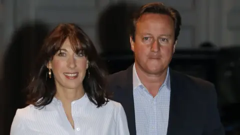 Getty Images David and Samantha Cameron