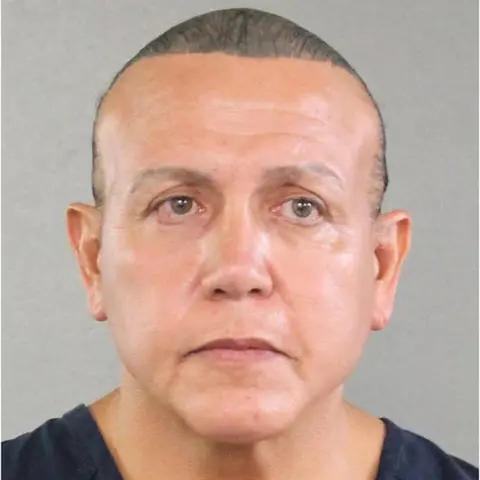 Broward County Sheriff's Office Cesar Sayoc booking photo