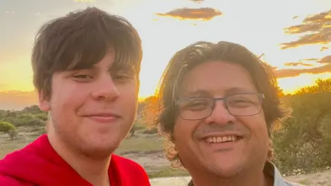 Reuters Suleman Dawood and his father Shahzada