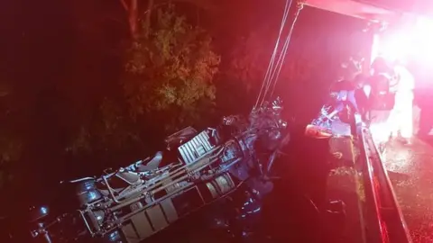 ER24 One of the vehicles being dredged from the river.