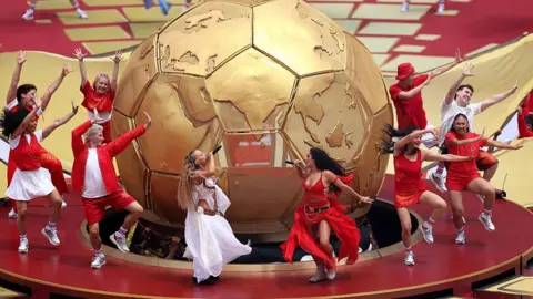 Getty Images Elyanna and Jessie Reyez perform during the Opening Ceremony before the FIFA World Cup 2026 Group B match between Canada and Bosnia and Herzegovina at Toronto Stadium on June 12, 2026 in Toronto, Ontario