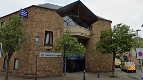 The exterior of St Leonard's Custody Centre