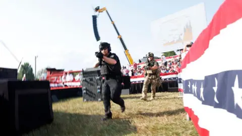 Trump rally: Witness says he saw gunman minutes before shots were fired