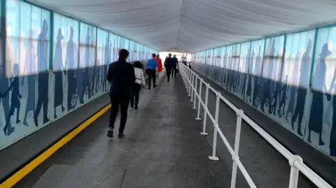 BBC Ferry walkway