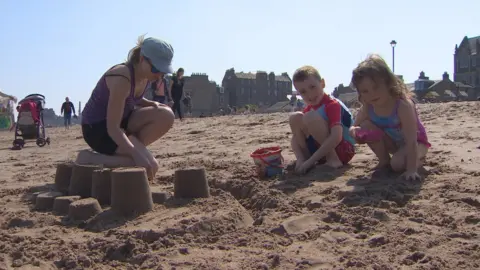 BBC Sandcastles at Portobello