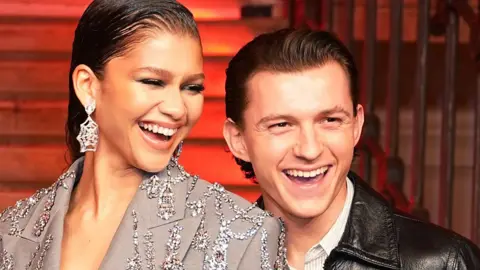 Zendaya and Tom Holland