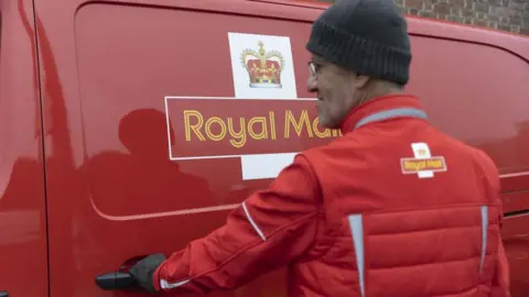Getty Images Royal Mail worker