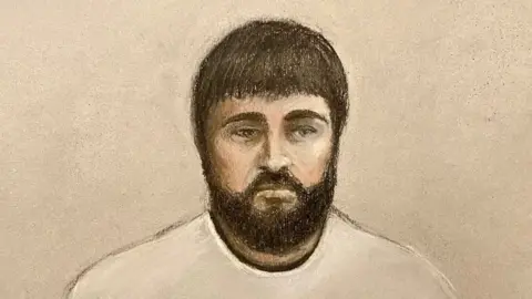 Kyle Clifford's PA Media Court Sketch