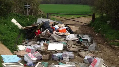 BBC Fly-tipping site