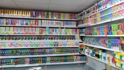 Suffolk Trading Standards Vapes on sale