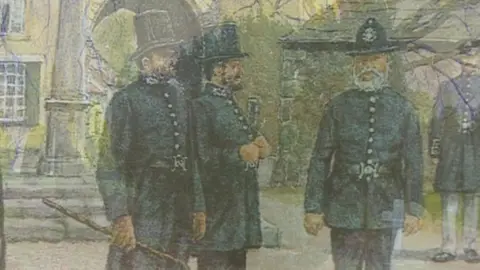 Cumbria Police Painting of John Kent