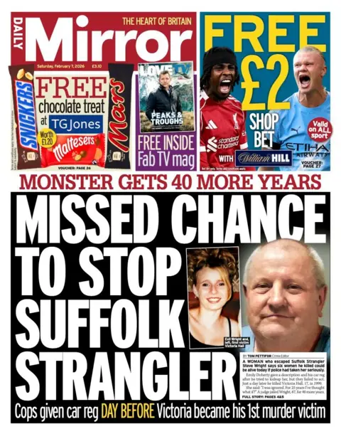  "Missed chance to stop Suffolk strangler."