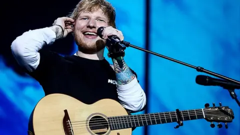 Getty Images Ed Sheeran