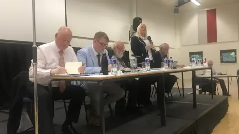 BBC Onchan election hustings 2021 at Bemahague School