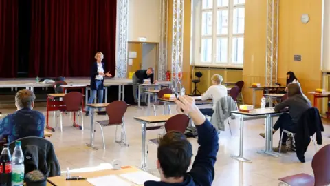 Reuters Berlin school pupils, 20 Apr 20