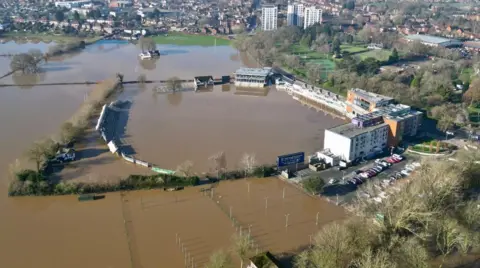 Dave Harford Flooded New Road